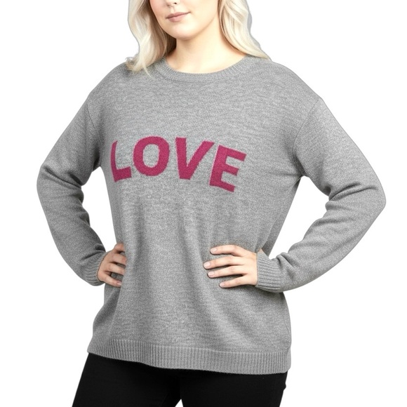 CHINTI & PARKER Sweater Jumper L Lambswool Cashmere LOVE Cozy Soft Pullover UK - Picture 2 of 8